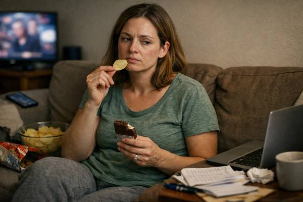 Learn how to tell boredom eating from stress eating, spot your real triggers, use a quick self-check, and build habits that help stop both without relying on willpower alone.