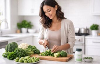 Learn how cruciferous vegetables may support estrogen metabolism, how DIM supplements differ from whole foods, and what matters most for benefits, safety, thyroid concerns, and practical use.