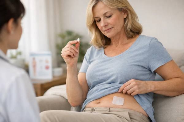 Estrogen Patch vs Pill: Key Differences, Blood Clot Risk, and Who Might Prefer Each Compare the estrogen patch vs pill for menopause treatment, including blood clot risk, symptom relief, liver effects, and which women may prefer each route based on health history and lifestyle.