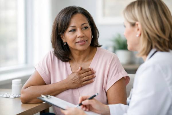 Learn how fezolinetant (Veoza) works for menopause hot flashes, how much symptom relief is realistic, which side effects and liver warnings matter most, and who may benefit from this nonhormonal option.
