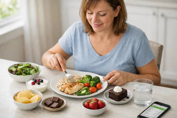 Flexible Dieting Meal Plan for Weight Loss: How to Lose Weight Without Cutting Out Foods Learn how to use a flexible dieting meal plan for weight loss, with practical macro guidance, a 7-day sample menu, and smart ways to fit treats into a calorie deficit without losing progress.