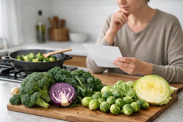 Goitrogen foods and thyroid health explained: learn how cruciferous vegetables affect the thyroid, why cooking matters, who should be cautious, and which common myths about kale, broccoli, and iodine get wrong.