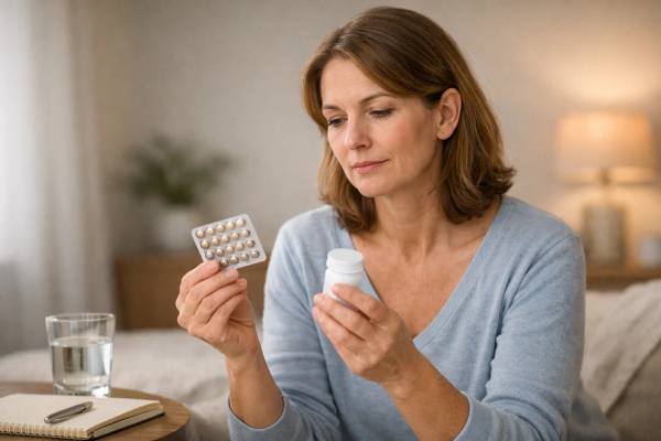 Compare HRT and birth control pills for perimenopause, including which helps hot flashes, bleeding, and contraception most, plus the key safety differences and when switching makes sense.