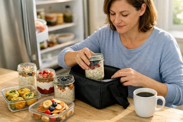 High-Protein Breakfast Meal Prep for Weight Loss: Easy Make-Ahead Ideas Prep easy high-protein breakfasts for weight loss with make-ahead bowls, burritos, egg muffins, sandwiches, and oats that save time, support fullness, and fit a calorie deficit.