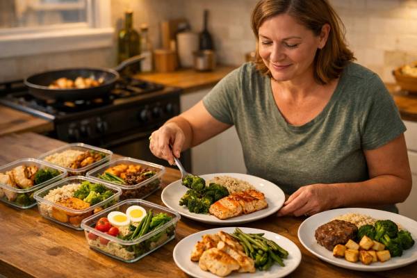 High-Protein Dinner Meal Prep for Weight Loss: Simple Recipes for Easy Evenings Learn how to make high-protein dinner meal prep work for weight loss with simple recipes, smart storage tips, and easy dinner ideas that fit a calorie deficit and make evenings easier.