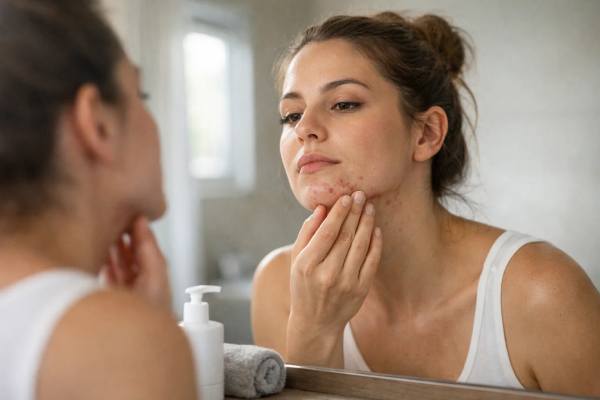 Learn what hormonal acne really looks like, why chin and jawline breakouts happen, which triggers worsen flares, and the best treatments for lasting improvement.