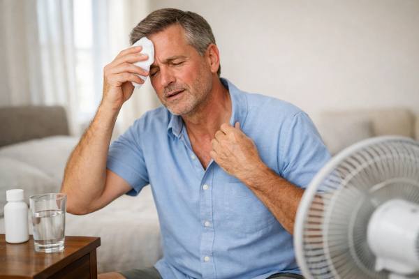 Learn what causes hot flashes in men, how low testosterone and sex hormone changes may contribute, what other conditions can mimic them, and what to do for relief and proper testing.
