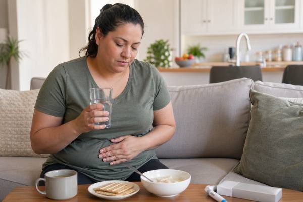 Learn how to manage nausea on Wegovy, Ozempic, or Zepbound with practical food, hydration, and dose-adjustment strategies, plus red flags that mean it is time to call your doctor.