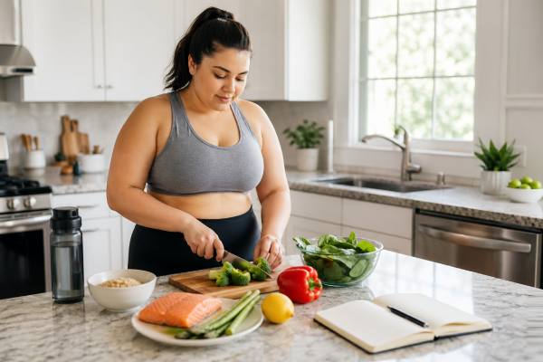 Learn how to start losing weight for beginners with simple food changes, a realistic calorie deficit, beginner-friendly exercise, better routines, and long-term habits that help keep the weight off.