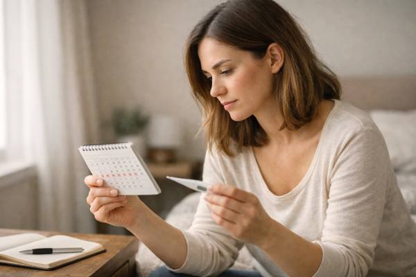 Learn what a normal luteal phase length looks like, how to track it, and why short or irregular luteal phases can affect PMS timing, implantation, and fertility.