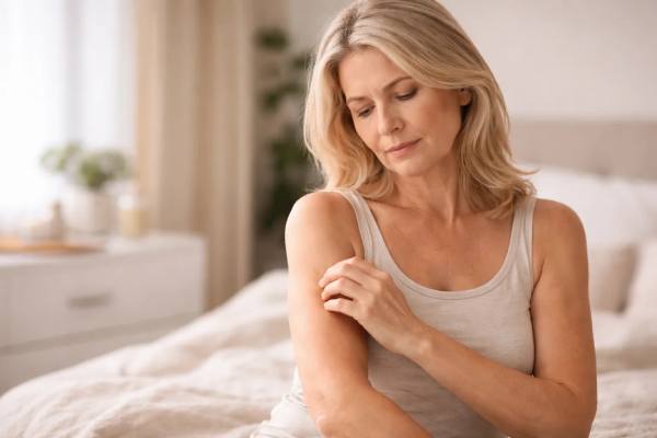 Menopause Itching Why Skin Feels Crawly and What Helps Learn why menopause can cause itchy, dry, or crawly skin, how to tell ordinary dryness from vulvar or vaginal problems, and which home and medical treatments actually help.