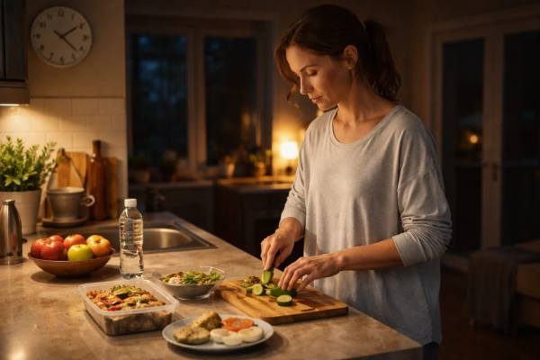 Learn how to lose weight as a night owl with realistic habits for late schedules, including meal timing, sleep, movement, and late-night eating strategies that actually fit real life.