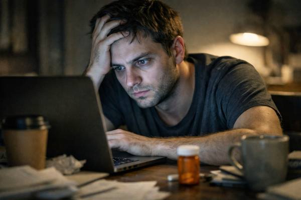 Learn the warning signs of prescription stimulant addiction, including misuse, cravings, tolerance, stimulant crashes, psychosis risk, and dangerous heart strain.