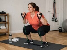 30-minute resistance band workout for fat loss. Full-body plan with strength, cardio, and progressions—train anywhere, protect joints, burn calories.