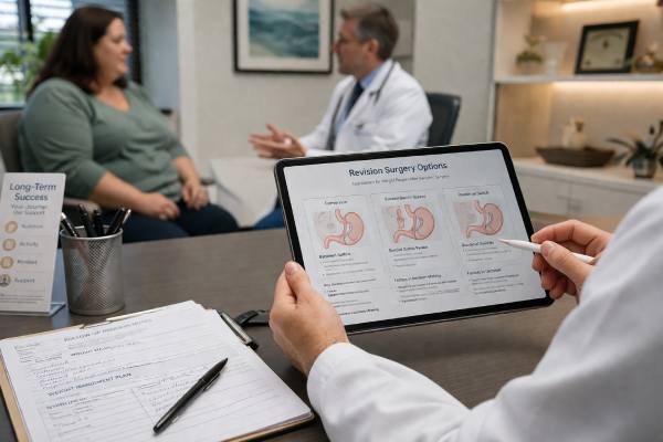 Learn when revision bariatric surgery makes sense after sleeve or bypass, which options are used for weight regain, how endoscopic and surgical revisions compare, and what risks matter most before choosing a second procedure.