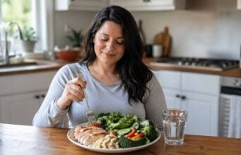 Stay full with fewer calories during weight maintenance using practical satiety strategies built around protein, fiber, meal timing, sleep, and smarter food choices.