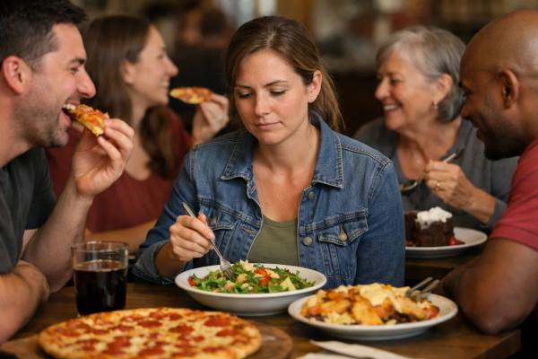 Social Pressure and Weight Loss Habits: How Other People Affect Your Food Choices Learn how social pressure affects weight loss habits, food choices, and overeating, with practical strategies, scripts, and planning tips for social situations.