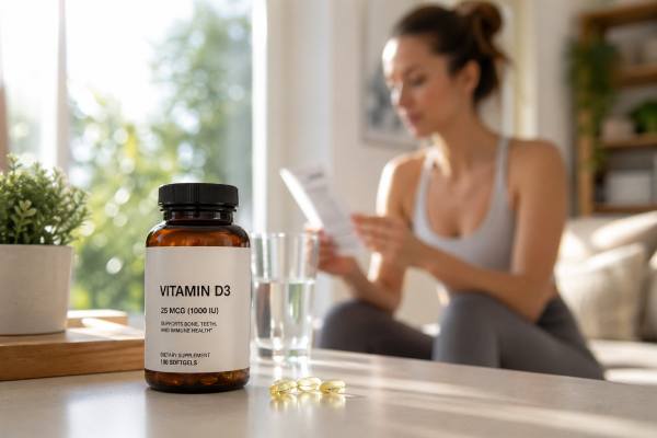 Does vitamin D help with weight loss? Learn what the evidence really shows, why low vitamin D is common in obesity, when testing makes sense, and how supplementation fits into a realistic fat loss plan.