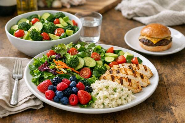 Volumetrics Diet for Weight Loss: How to Eat More Food for Fewer Calories Learn how the Volumetrics diet for weight loss works, which foods to eat more often, how to build filling low-calorie meals, and how to eat more food for fewer calories.