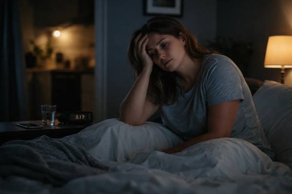 Waking Up at Night and Weight Gain: How Broken Sleep Affects Hunger and Weight Waking up at night can increase hunger, cravings, and weight gain risk. Learn how broken sleep affects appetite, what causes night wakings, and how to fix the pattern.