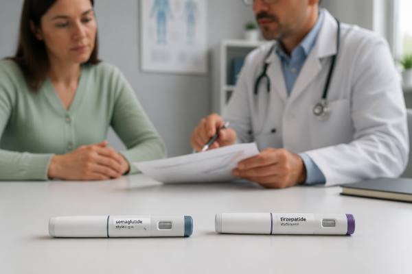 Compare Wegovy vs Zepbound for weight loss, including results, side effects, dosing, insurance, and current cost differences to see which option may be better for you.