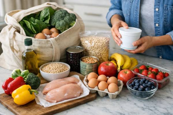 Weight Loss Grocery List for Beginners: What to Buy for Simple, Healthy Meals Build a beginner-friendly weight loss grocery list with the best foods to buy for simple, healthy meals, smarter snacks, easy meal prep, and a more sustainable calorie deficit.