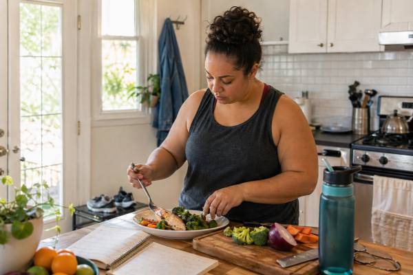 Learn what to expect in your first week of weight loss, from early scale changes and water weight to hunger, cravings, mindset shifts, and signs your plan may be too extreme.