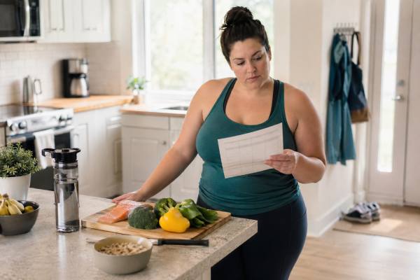 A practical 30-day weight-loss guide for beginners, including what to do each week, how to set up meals and movement, what progress to expect, and how to build habits that last.