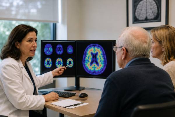 Amyloid PET Scan: How It Helps in Alzheimer’s Diagnosis Learn what an amyloid PET scan shows, when doctors use it in Alzheimer’s diagnosis, how to interpret positive and negative results, and how it compares with blood tests, MRI, CSF, and tau PET.