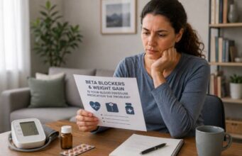 Learn whether beta blockers can cause weight gain, which blood pressure medications are more likely to affect the scale, how much gain is typical, and when to talk to your doctor.