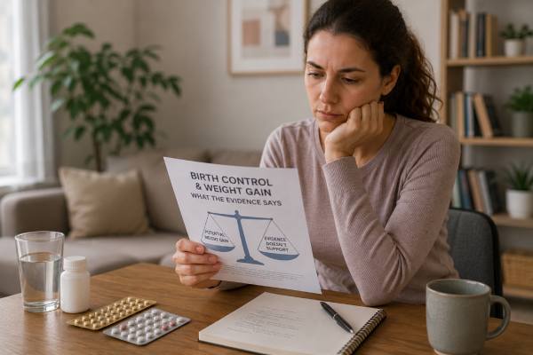 Birth control and weight gain is more nuanced than many people think. Learn what the evidence says about the pill, IUDs, implants, and the shot, and how to decide whether your method is really affecting your weight.