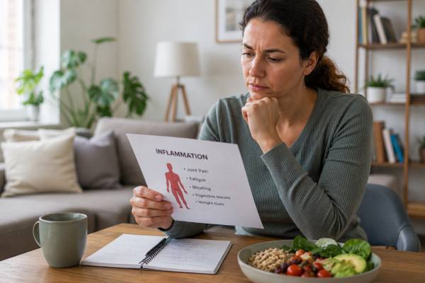 Can inflammation cause weight gain or slow weight loss? Learn when inflammation affects fat loss indirectly, how to tell water retention from fat gain, and what actually helps.