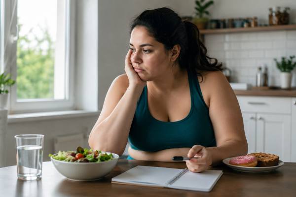 Can PCOS cause weight gain even if you eat healthy? Learn how insulin resistance, hormones, appetite, and sleep affect weight, plus what actually helps.