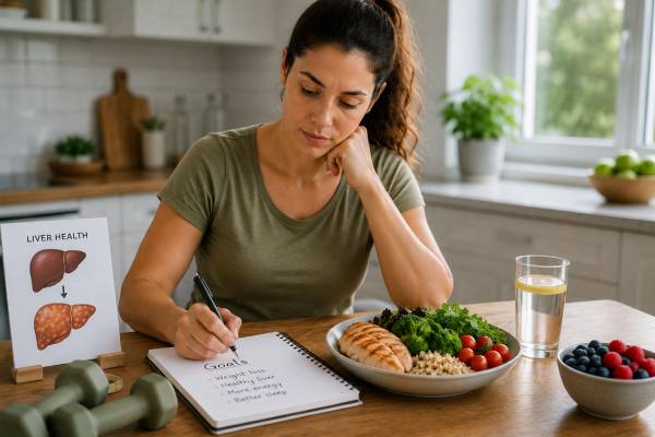 Learn how much weight loss helps fatty liver, what improves at 3%, 5%, 7%, and 10%, and why diet quality, exercise, and follow-up matter as much as the scale.