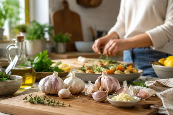 Learn what the evidence really says about garlic and immunity, how fresh garlic compares with supplements, and the safest, most practical ways to use it.