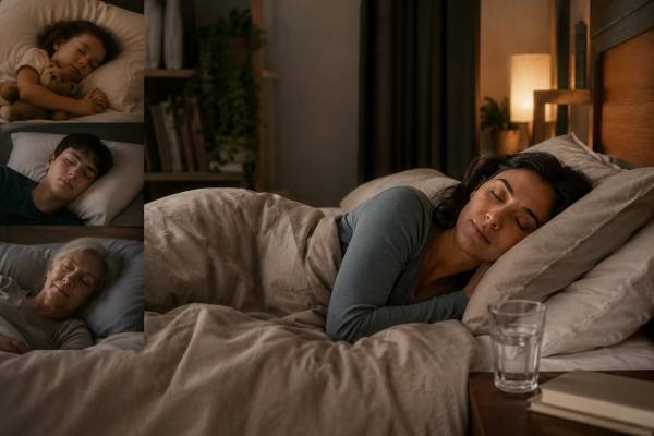 Learn how much sleep supports immunity at every age, from infancy to older adulthood. See the best sleep ranges by age, why sleep matters for immune health, and how to tell if your routine is enough.