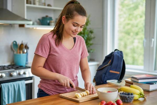 How teens can lose weight safely: learn the healthiest way to improve eating habits, activity, sleep, and family routines without crash diets, harmful restriction, or disordered eating.