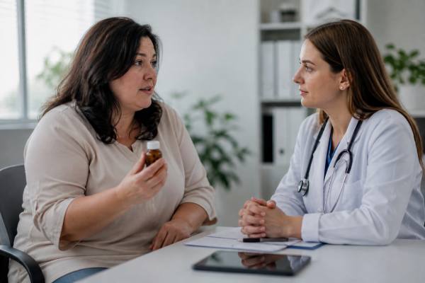 Learn how to talk to your doctor about medication-related weight gain, what to track before your visit, what questions to ask, and how to leave with a clear plan.