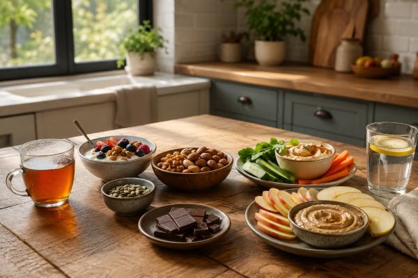 Learn which snacks actually support immune health, what nutrients to prioritize between meals, and how to build simple, balanced snack habits that fit real life.