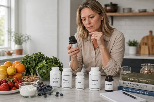 Learn which immune support supplements may actually help, which products are overhyped, and which ones carry real risks. A practical, evidence-based guide to vitamin D, zinc, probiotics, supplement safety, and smarter buying decisions.