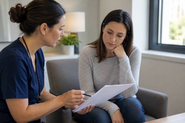 Learn what the EPDS can and cannot show, how postpartum depression screening is interpreted, what follow-up assessment usually includes, and which symptoms need urgent care.