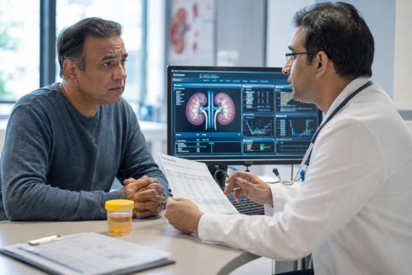 Learn what protein in urine means, common causes, key urine tests, treatment options, and warning signs that need urgent medical attention.