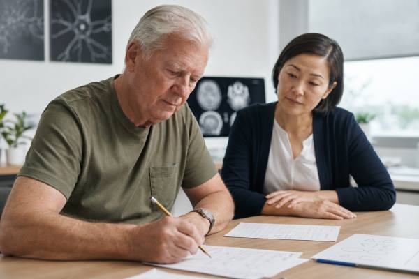 Learn what the SAGE test checks, how it is scored, what the results may suggest, how it compares with other memory screens, and what follow-up usually comes next.