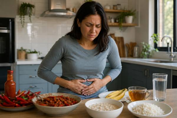 Learn why spicy foods can cause bladder burning, how to tell irritation from a UTI, which ingredients trigger flares, and what bladder-friendly foods to eat instead.