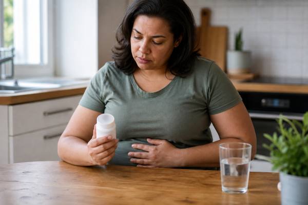 Learn why prednisone causes belly fat and water retention, how to tell fluid gain from fat gain, and what you can safely do while taking steroids.
