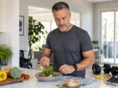 Weight loss for men over 40 works best when the focus shifts from crash dieting to losing fat, protecting muscle, reducing waist size, and building habits that fit real life.