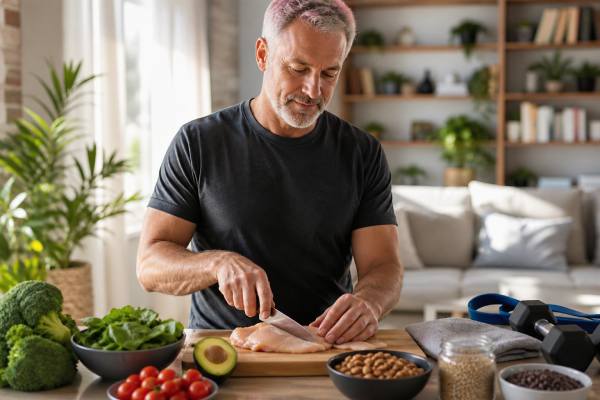 Weight loss for men over 50 works best with more protein, strength training, steady activity, better sleep, and smarter calorie control. Learn what changes with age and how to lose fat without losing muscle.
