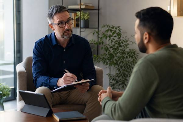 A mental health evaluation usually includes symptom review, history, observation, a mental status exam, safety assessment, and planning for diagnosis, treatment, or medical rule-outs so you know what to expect before the visit.