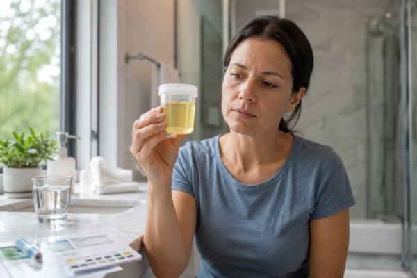 White Particles in Urine: Sediment, Crystals, Mucus, and When to Test White particles in urine can come from sediment, crystals, mucus, discharge, infection, or kidney stones. Learn what different specks mean and when to test.