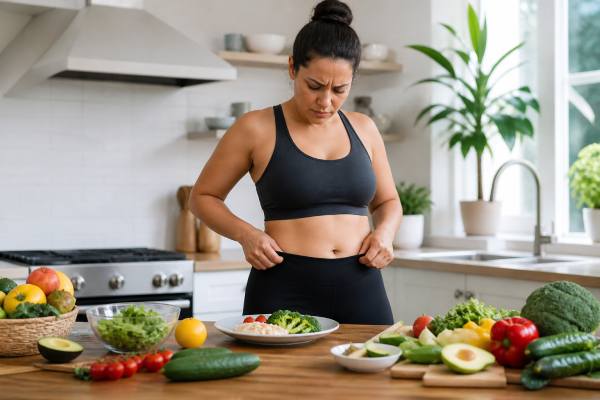 Why am I gaining weight even though I eat healthy? Learn the real reasons the scale may keep rising, from hidden calorie surplus and water retention to medications, hormones, sleep, and medical conditions.
